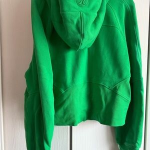Green lululemon scuba hoodie size xl/xxl great condition